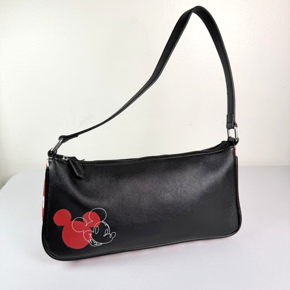 Dani by Danielle Nicole Disney Mickey Mouse Shoulder Bag Black Red